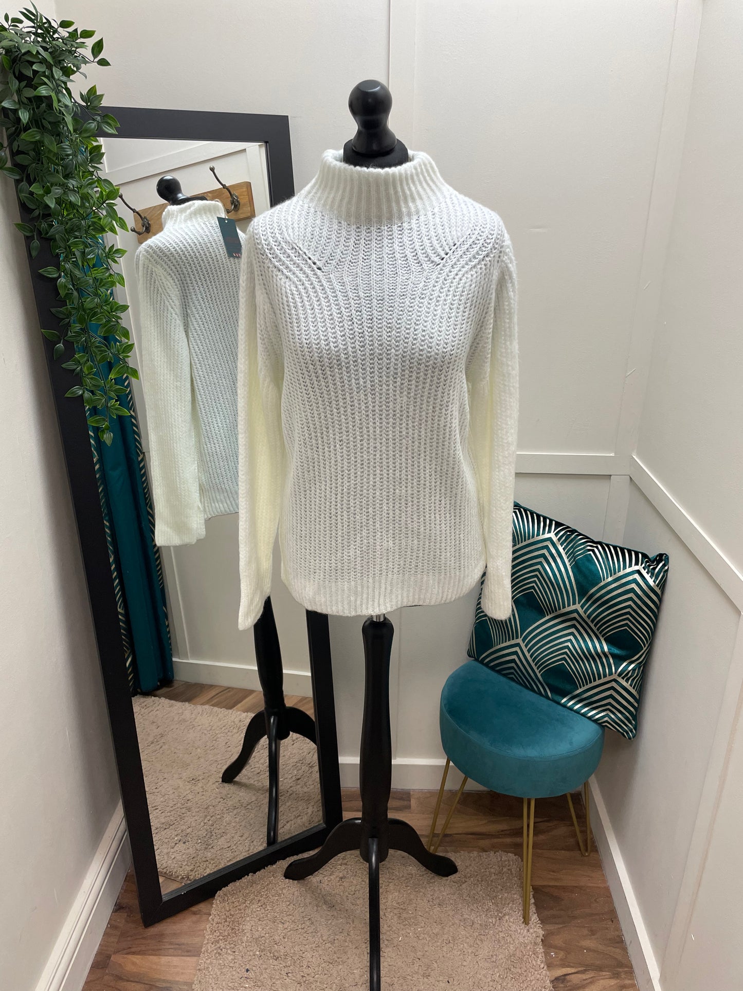 High Neck Knitted Jumpers